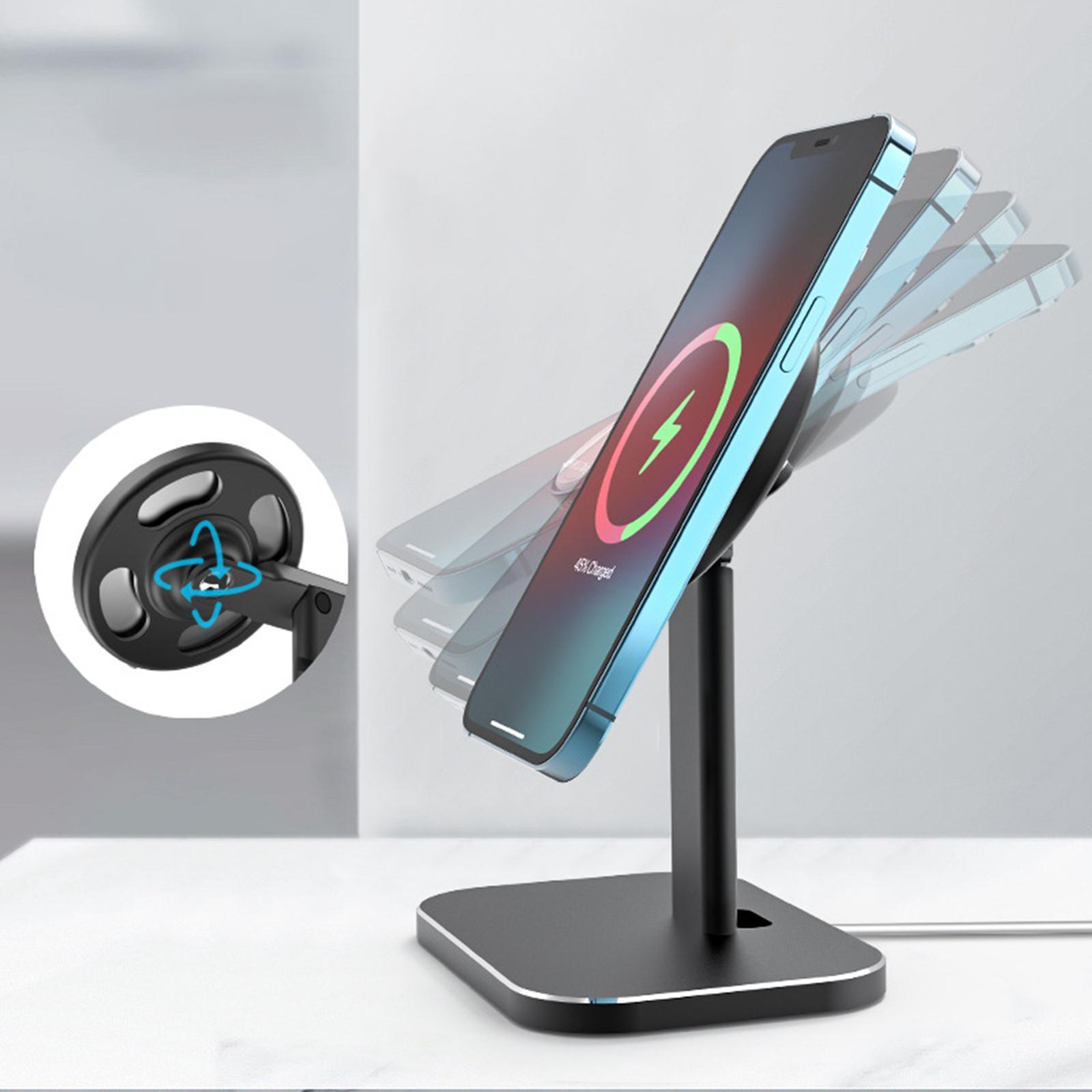 Charger Stand Adjustable Aluminum Alloy for MagSafe for Watch Series