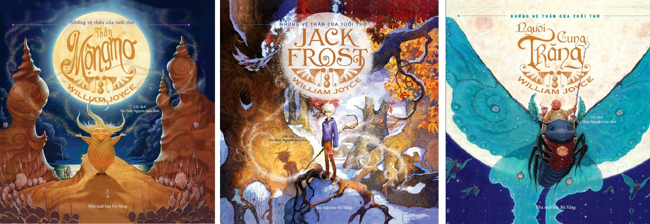 NHỮNG VỆ THẦN CỦA TUỔI THƠ: JACK FROST + NGƯỜI CUNG TRĂNG + THẦN MỘNG MƠ
