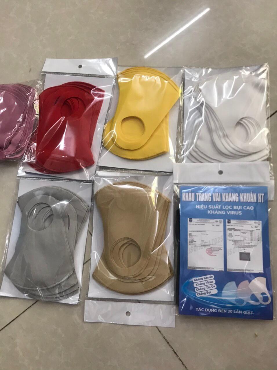 COMBO 5 KHẨU TRANG VẢI