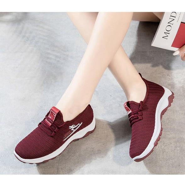 Giày Thể Thao Sneaker Nữ Đế 2 Lớp Êm Chân , Đi Dạo Đi Chơi Tập Thể Dục G183B