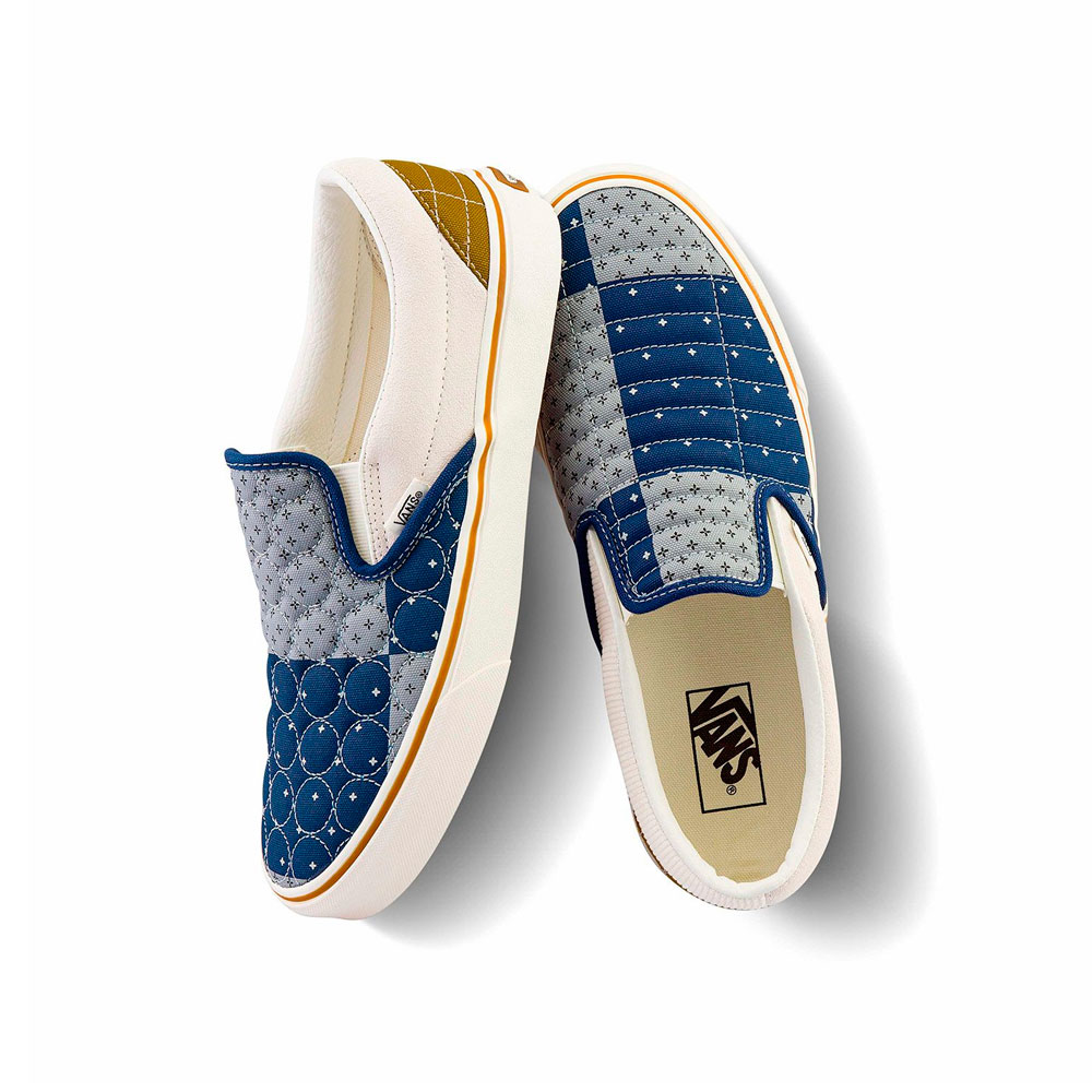 Giày Vans Classic Slip-on Quilted Mix - VN0A7VCFBCK