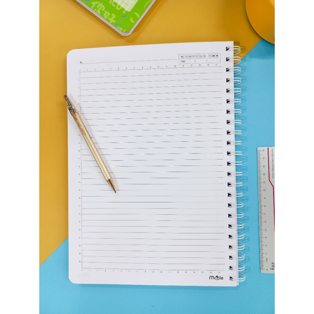 Sổ lò xo Mc.ple 3453 Hello 180 trang, Định lượng 70g/m, Độ trắng 92% ISO