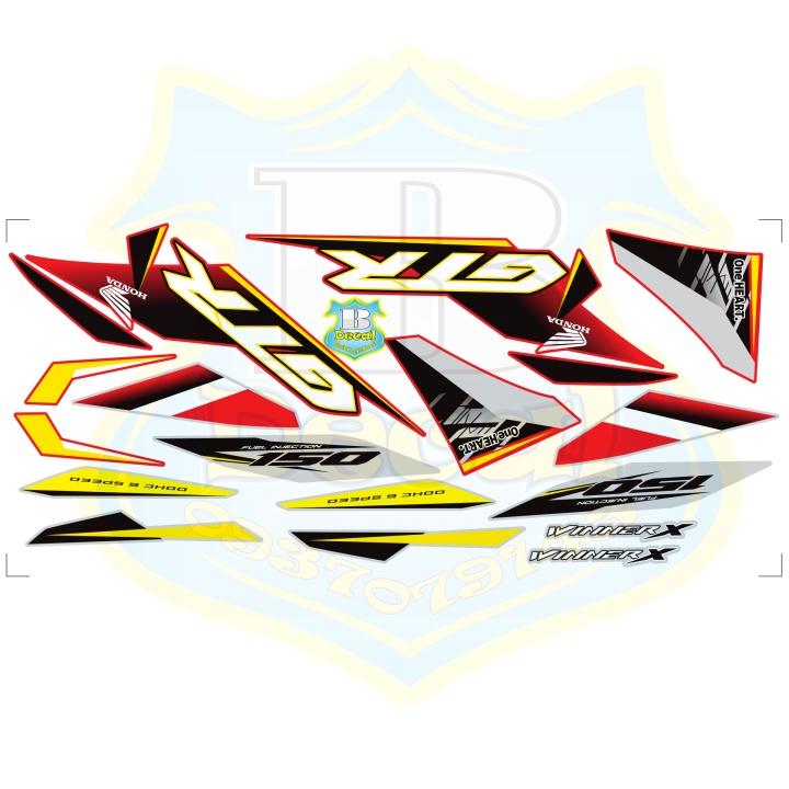 Tem rời dành cho winner X GTR đỏ bạc