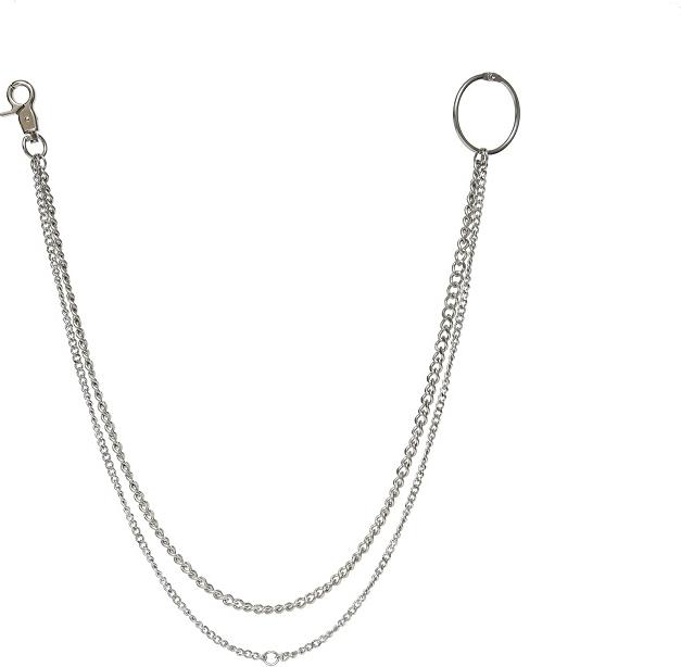 Dây đeo quần titan không gỉ 2 lớp thời trang nam nữ unisex