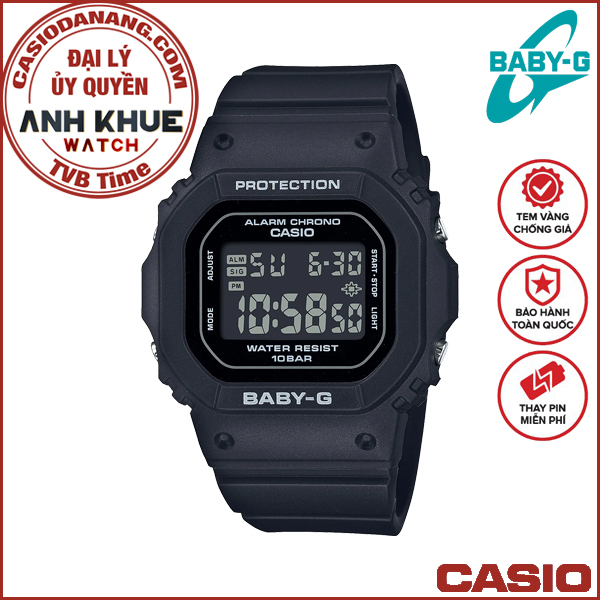 Đồng hồ nữ dây nhựa Casio Baby-G chính hãng BGD-565-1DR (37mm)