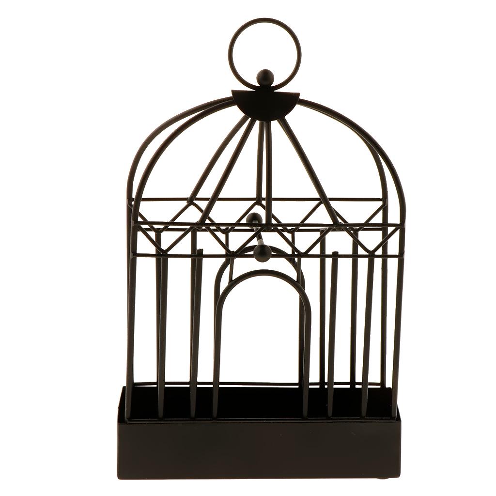 Round Shape Incense Holder Rack Burner Stand Vintage Home Ornaments Black