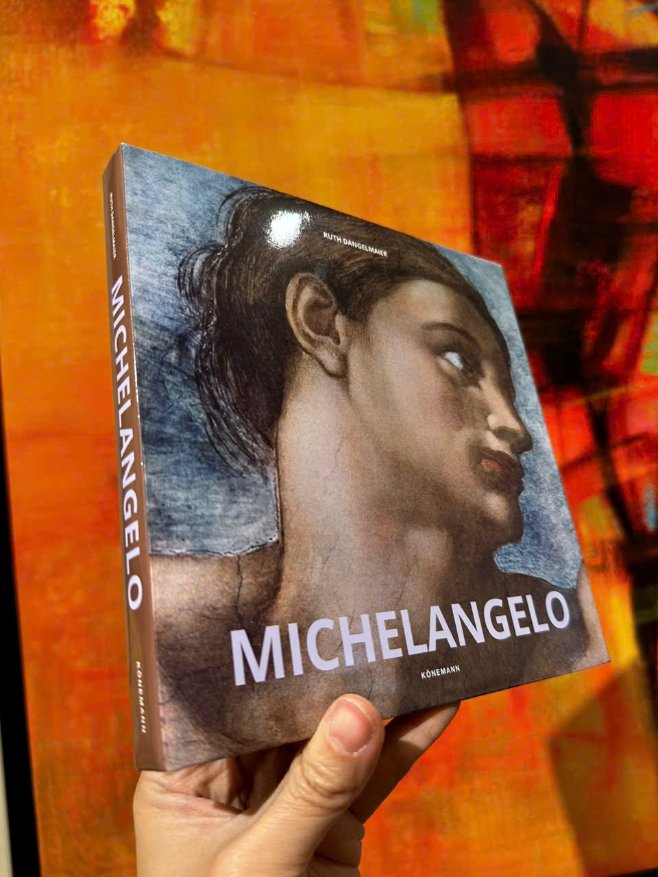Sách - Michelangelo by Ruth Dangelmaier - Nghệ thuật tiếng Anh/ Art Book in English