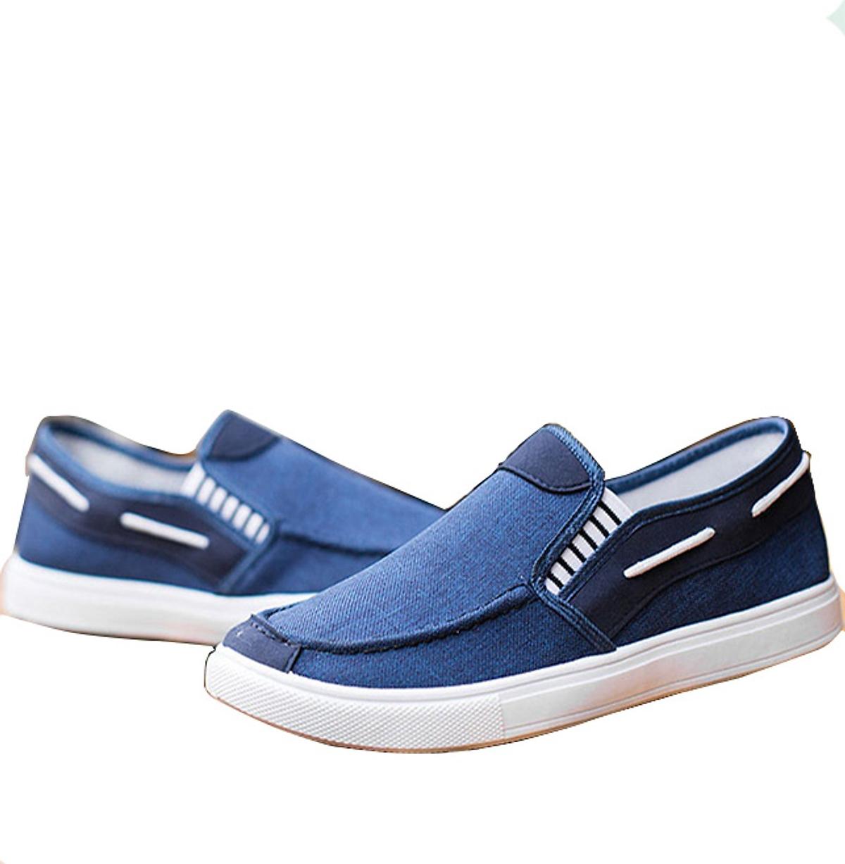 Giày Sneakers TZN Nam Xanh Navy Cao Cấp - TN95