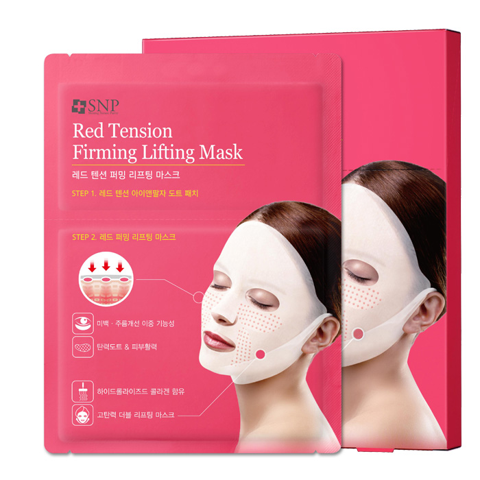 Mặt Nạ Nâng Cơ Dưỡng Da Săn Chắc Chuyên Sâu SNP RED TENSION FIRMING LIFTING MASK