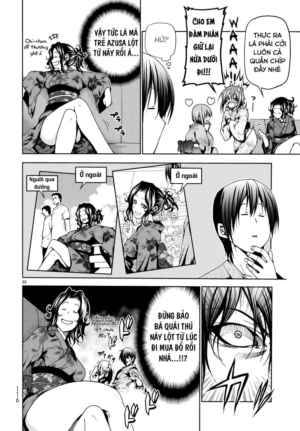 cô gái thích lặn - grand blue chapter 46 22