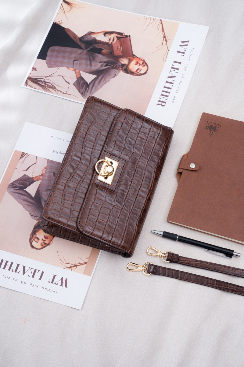 Túi Xách Nữ Có Quai Đeo Da Bò Cao Cấp WT Leather 050280001, 050280002, 050280007