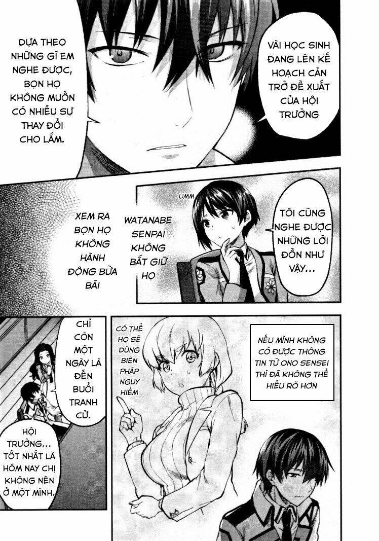 mahouka koukou no rettousei - kaichou senkyo-hen chapter 4 8