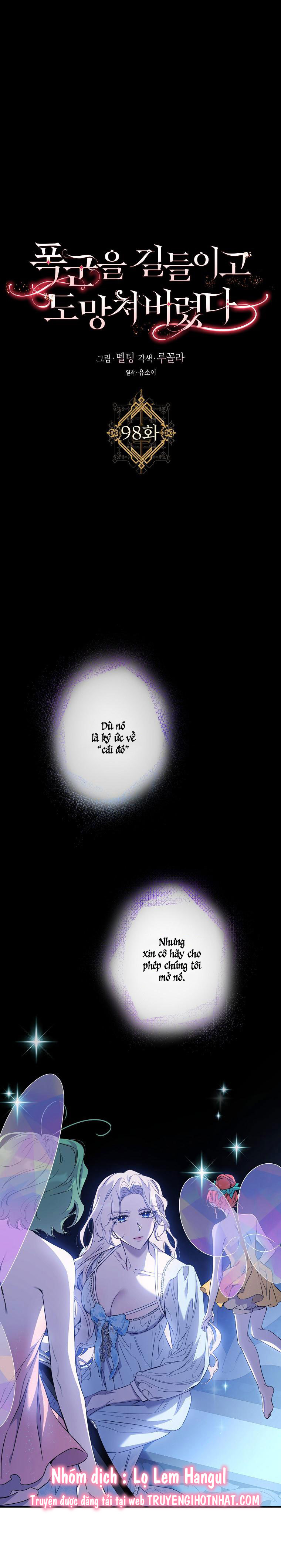 thuần hóa bạo chúa rồi bỏ trốn chapter 98.1 1