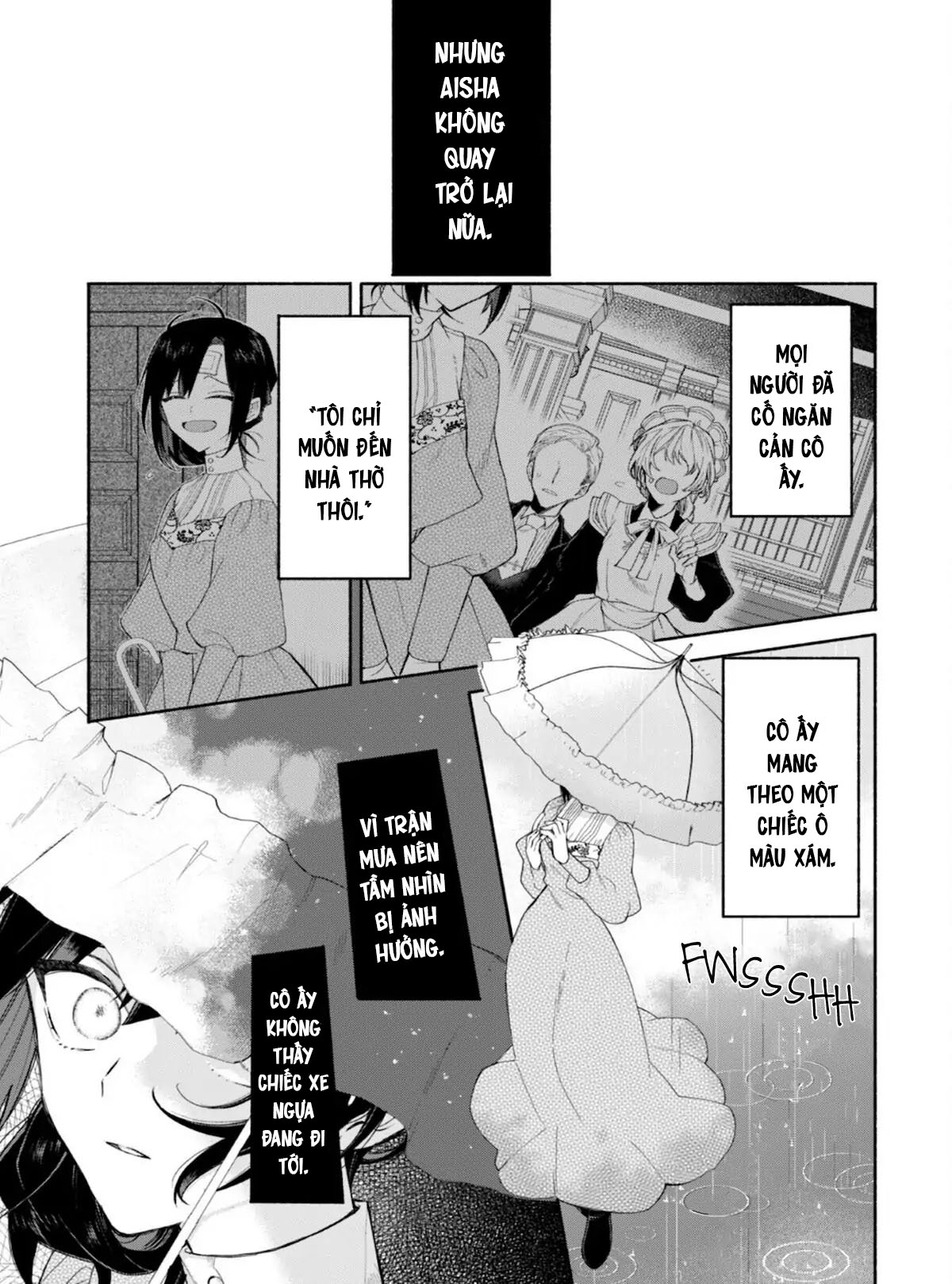 vì đã trở về thân phận ác nữ nên tôi nghĩ mình sẽ chạy trốn khỏi hoàng tử CHƯƠNG 3 11