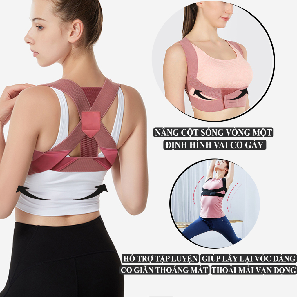 Đai Chống Gù Nam Nữ DCG04 Hiệu Chỉnh Vóc Dáng