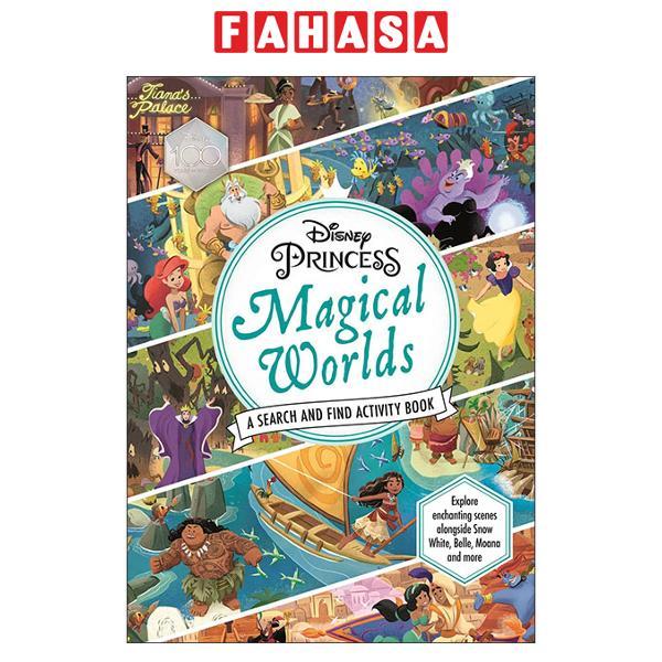 Sách ngoại văn: Disney Princess Magical Worlds Search And Find Activity Book