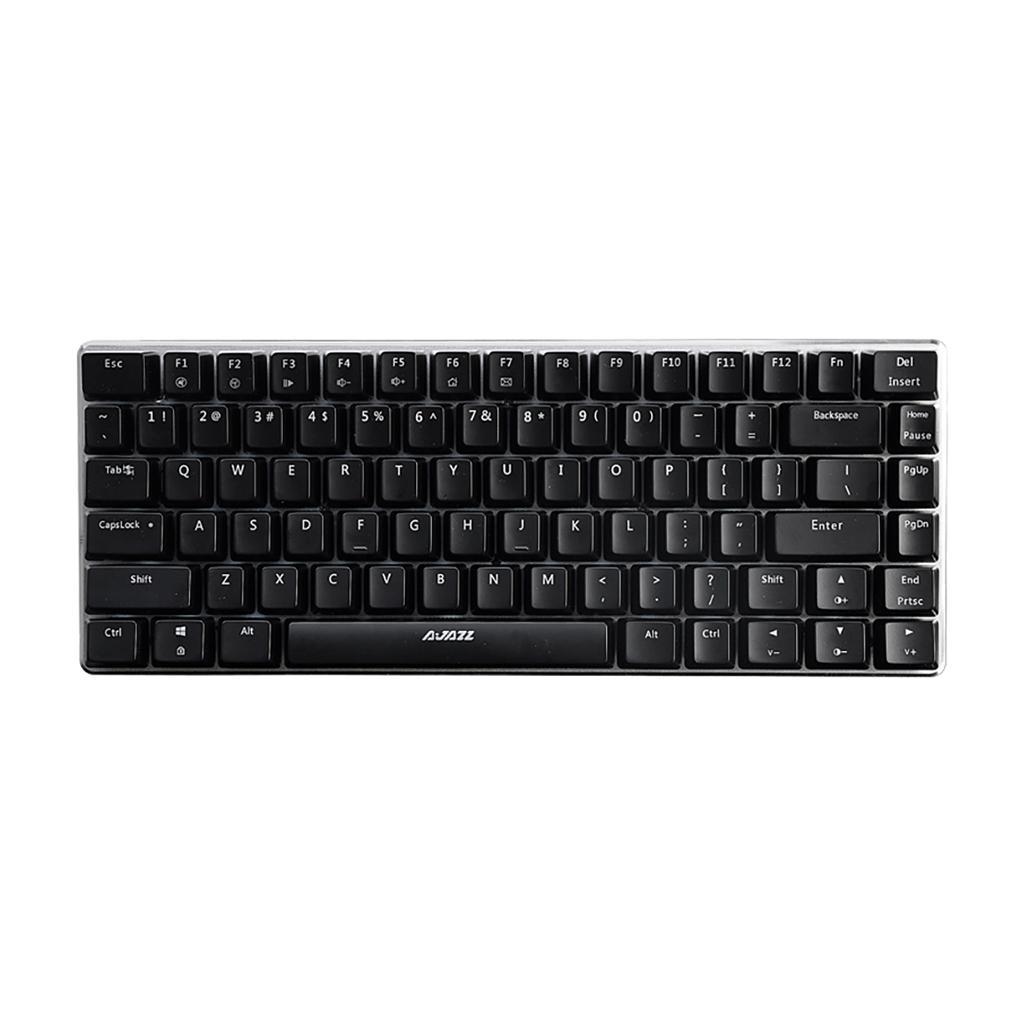Gaming Keyboard Wired Black-switch Mechanical Keyboard 82-Keys