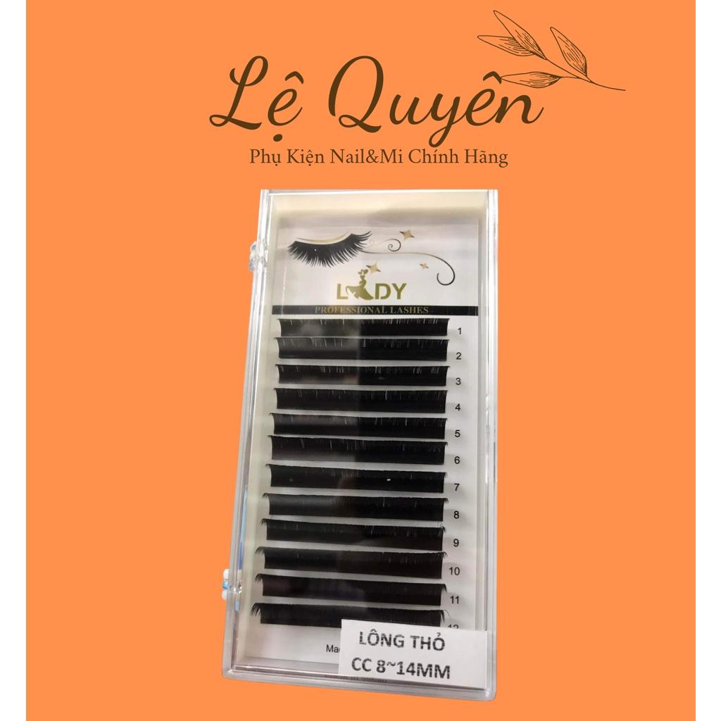 Mi Lông Thỏ Lady_Sợi Mi Siêu Mềm, Bắt Keo Mix 8-14mm