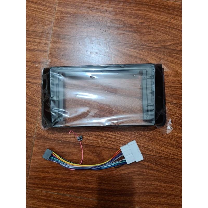 Mặt dưỡng solati dành cho màn android 9 inch kèm jack nguồn chuẩn