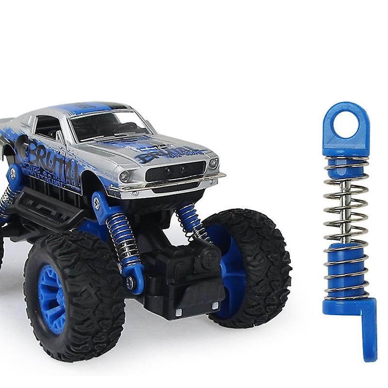 Trẻ em #39; s hợp kim off-road xe, phim hoạt hình xe mô hình đồ chơi xe leo núi màu xanh lá cây
