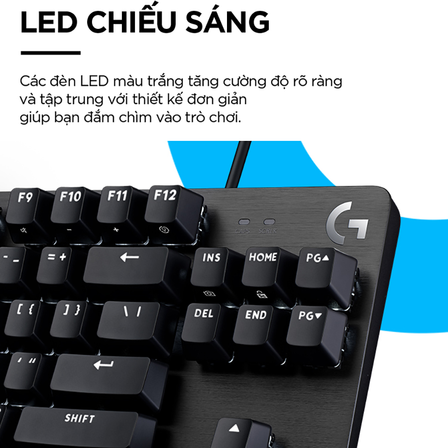 Bàn phím cơ game Logitech G413 TKL SE / G413 SE Full Size - Hàng chính hãng