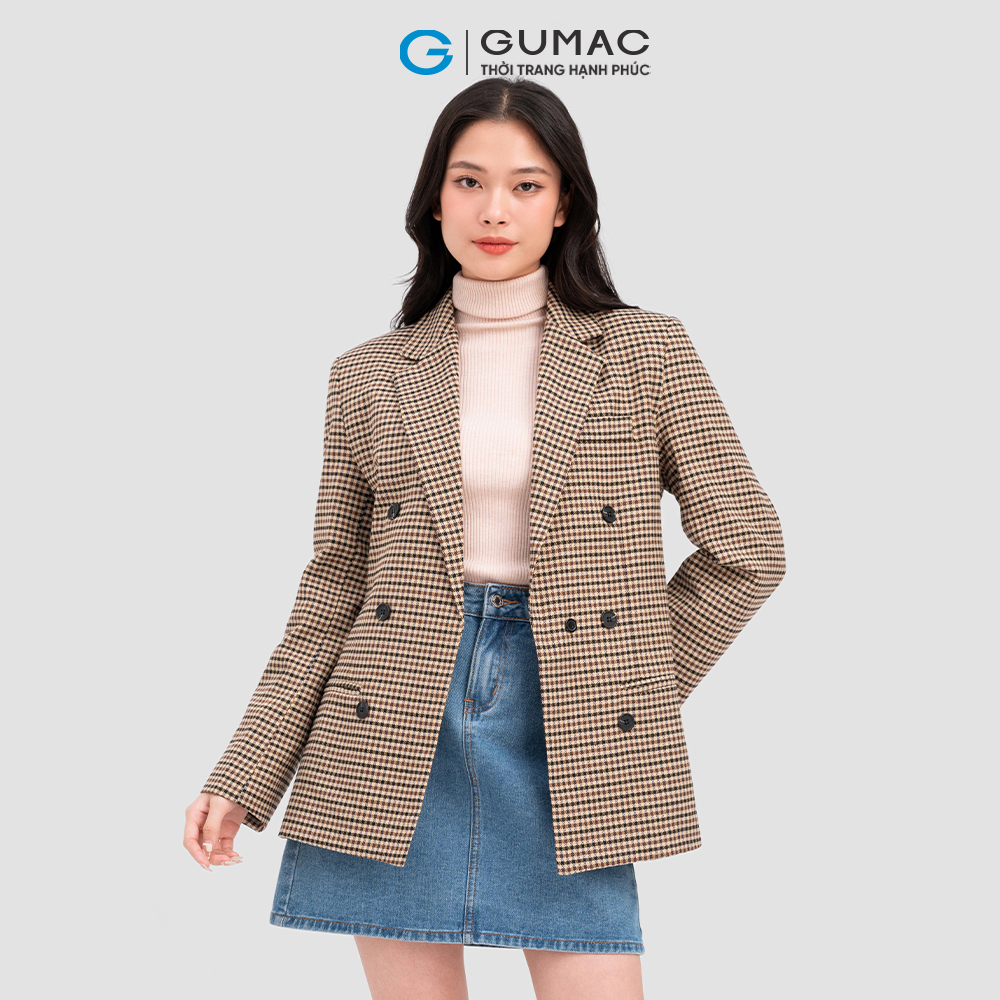 Áo vest phối nút thời trang GUMAC AC11090