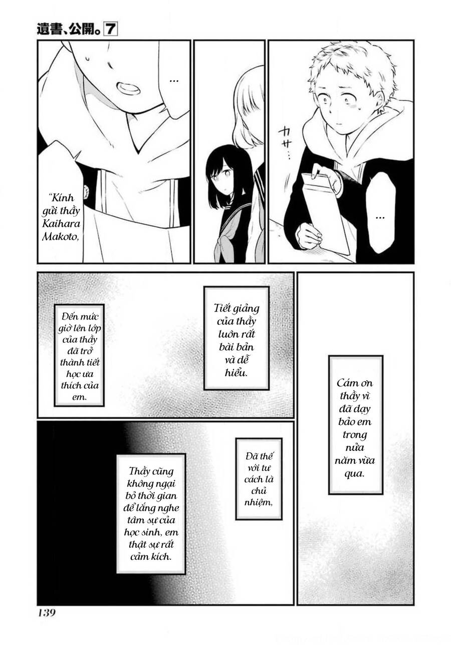 di thư trên bàn chapter 37 14