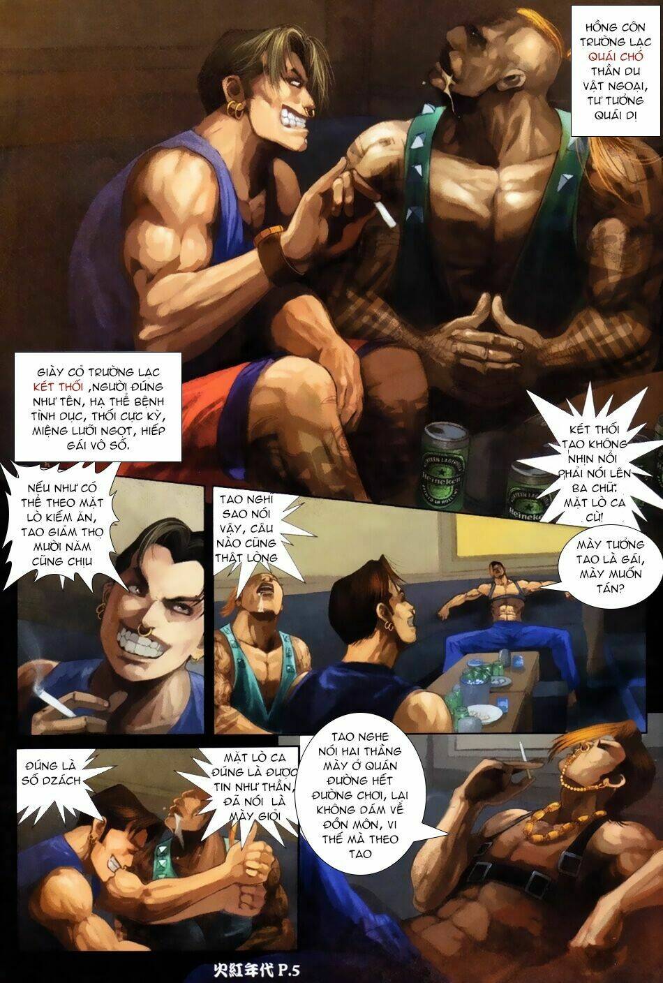 hỏa hồng niên đại hắc cốt đường chapter 60 4