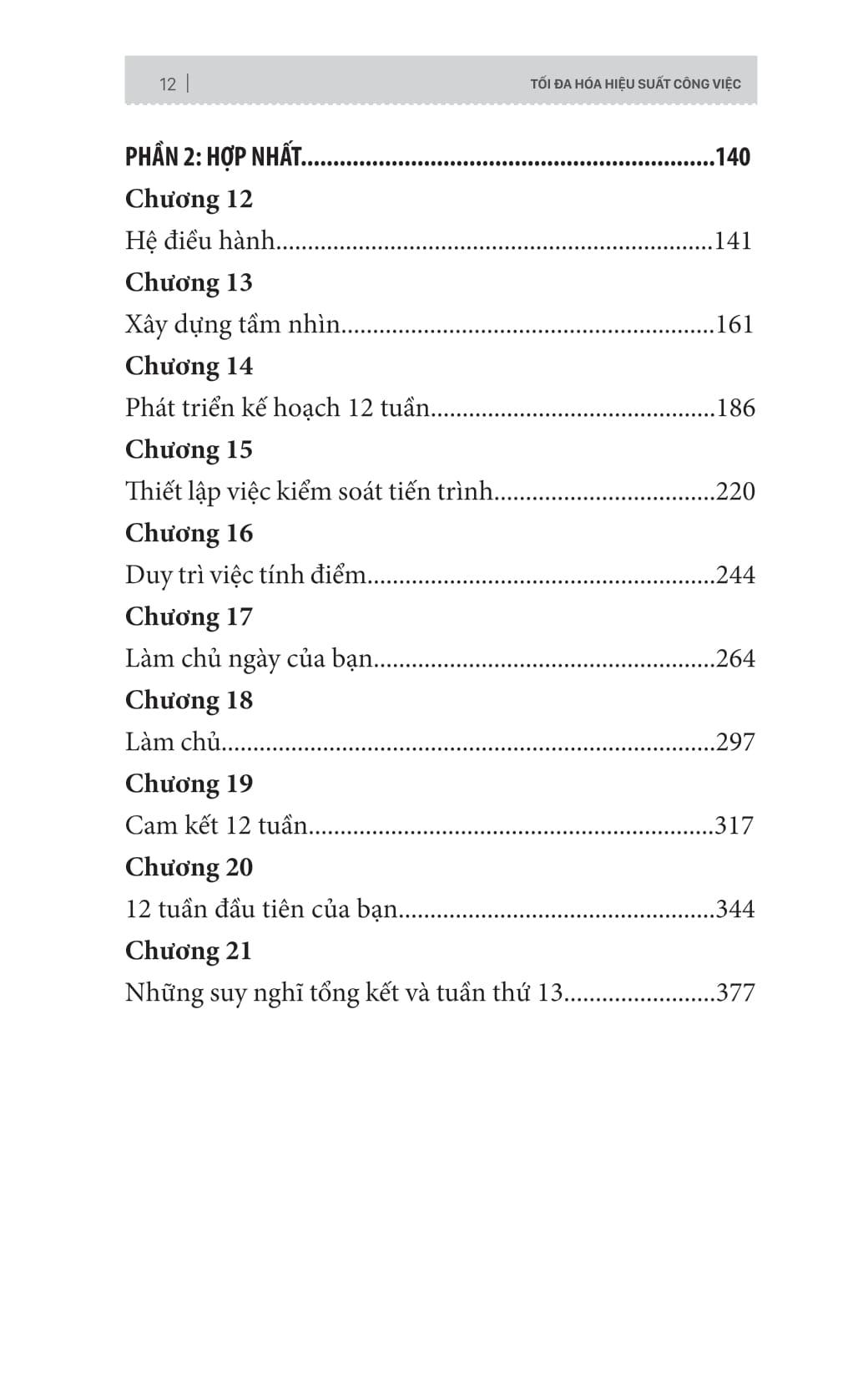 Sách - Tối Đa Hóa Hiệu Suất Công Việc - Việc 12 Tháng Làm Trong 12 Tuần (Tái Bản 2025)