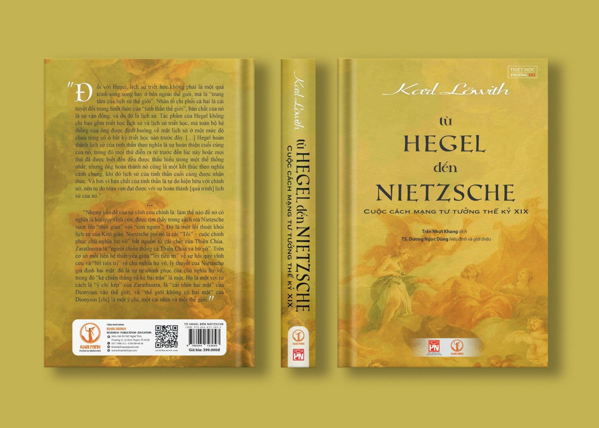 TỪ HEGEL ĐẾN NIETZSCHE - Cuộc Cách Mạng Tư Tưởng Thế Kỷ XIX - Karl Löwith - Trần Nhựt Khang dịch - TS. Dương Ngọc Dũng hiệu đính, giới thiệu - (bìa mềm)