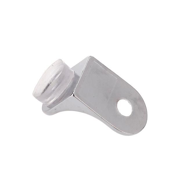 10 Glass Clip Glass Clamp - Adjustable Screw Type Metal Glass Clamp Clamp with Suction Cup