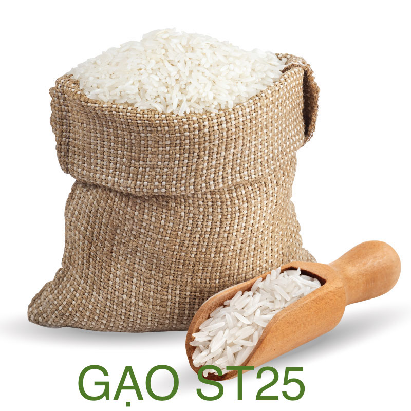 Gạo Ông Thọ ST25 túi 2kg hút chân không - Gạo ngon nhất thế giới năm 2019 tại MANILA