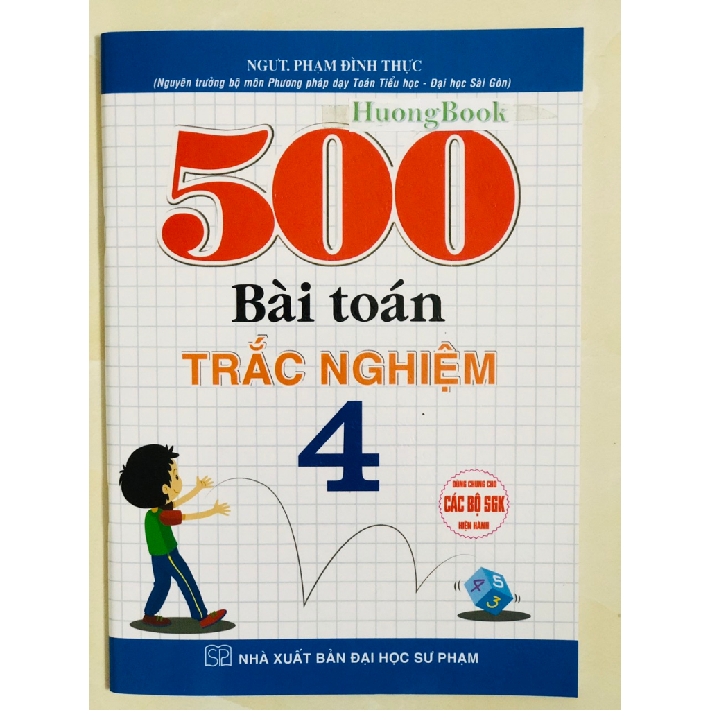 Sách - 500 Bài Toán Trắc Nghiệm 4 - HA
