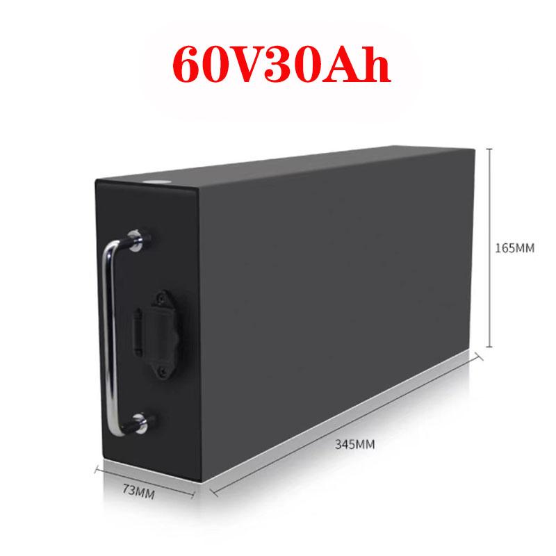 60V40Ah 16S 18650 Ắc quy xe máy điện Harley Dùng được cho xe đạp điện xe tay ga dưới 1800W EU US miễn thuế Màu sắc: 60V30Ah-A