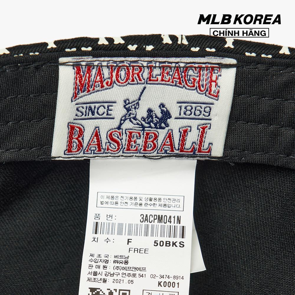 MLB - Nón bóng chày Monogram Diamond Jacquard 3ACPM041N-50BKS