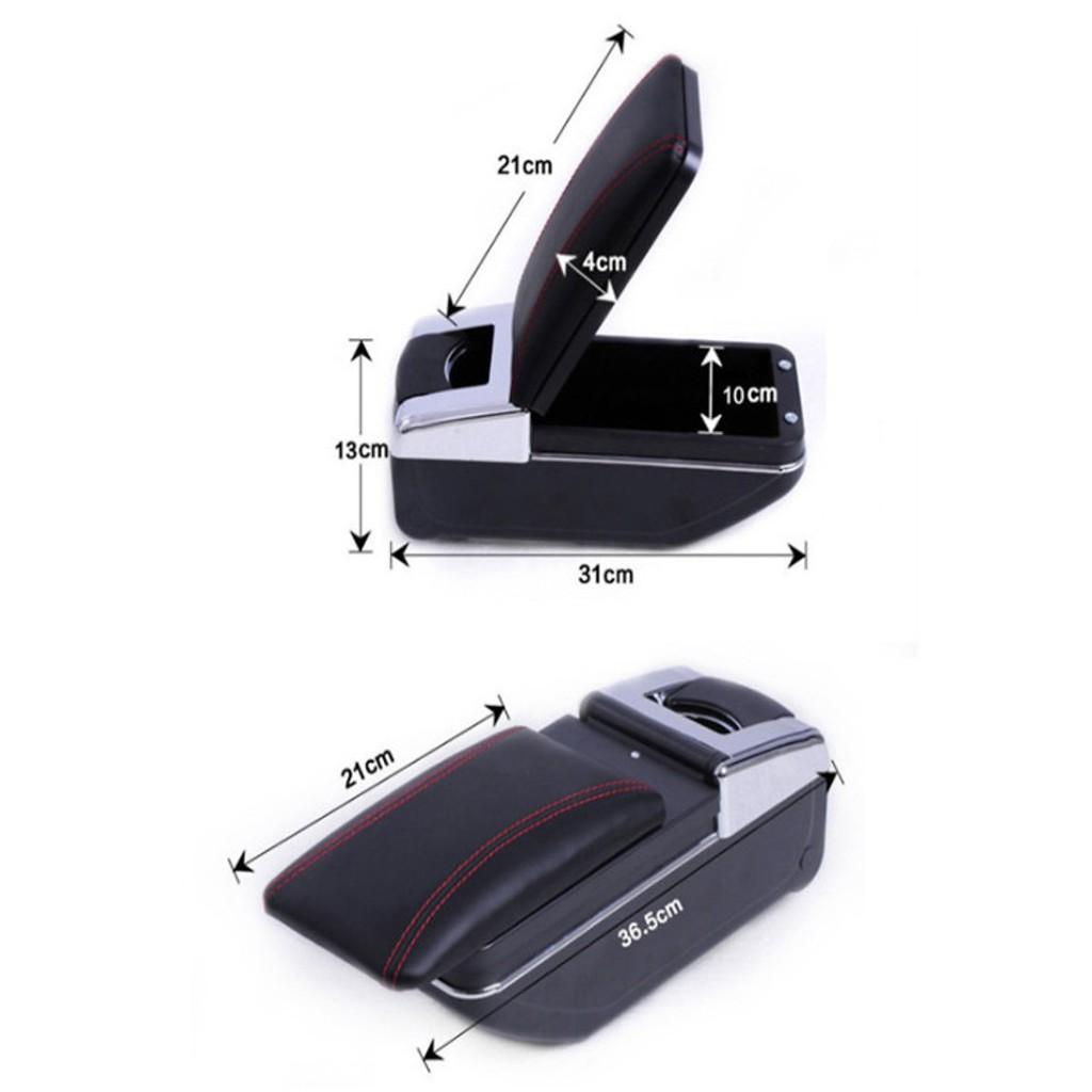 Hộp tỳ tay xe dành cho Cruze cao cấp tích hợp cổng sạc USB