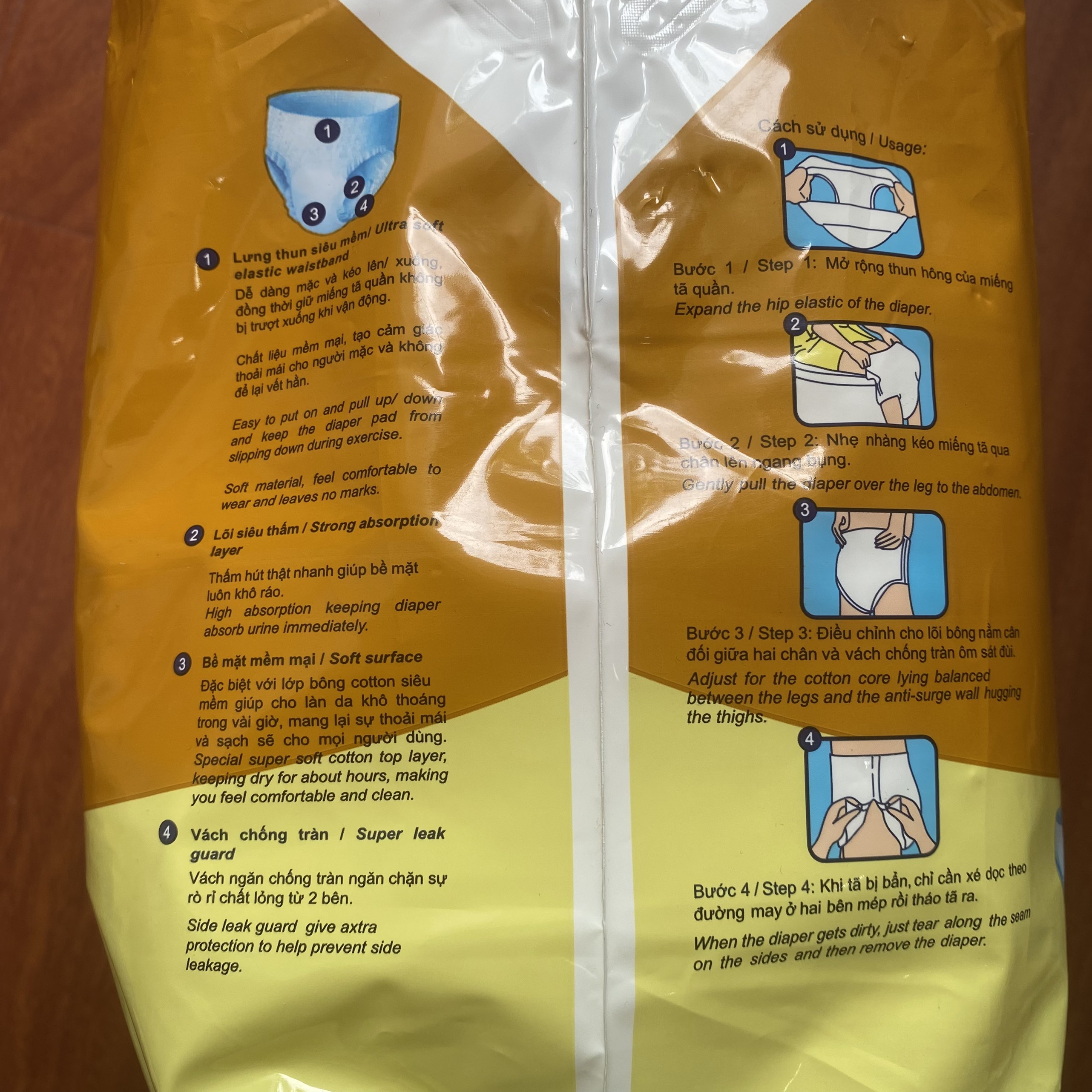 Tã quần người già FAMOLIFE Cao Cấp mềm mại, thấm hút, chuẩn chất lượng Châu Âu