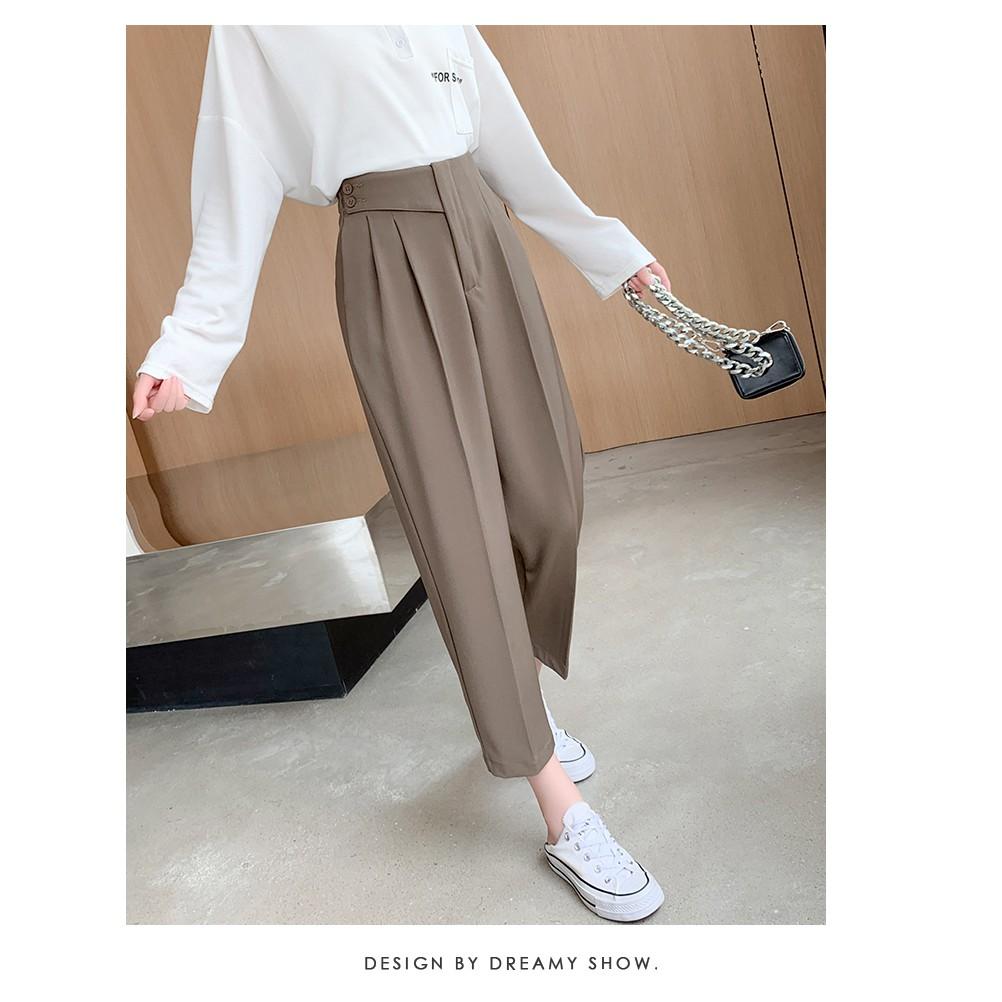 Quần Baggy Cạp Chéo Lưng Chun Sau M103 RumHana