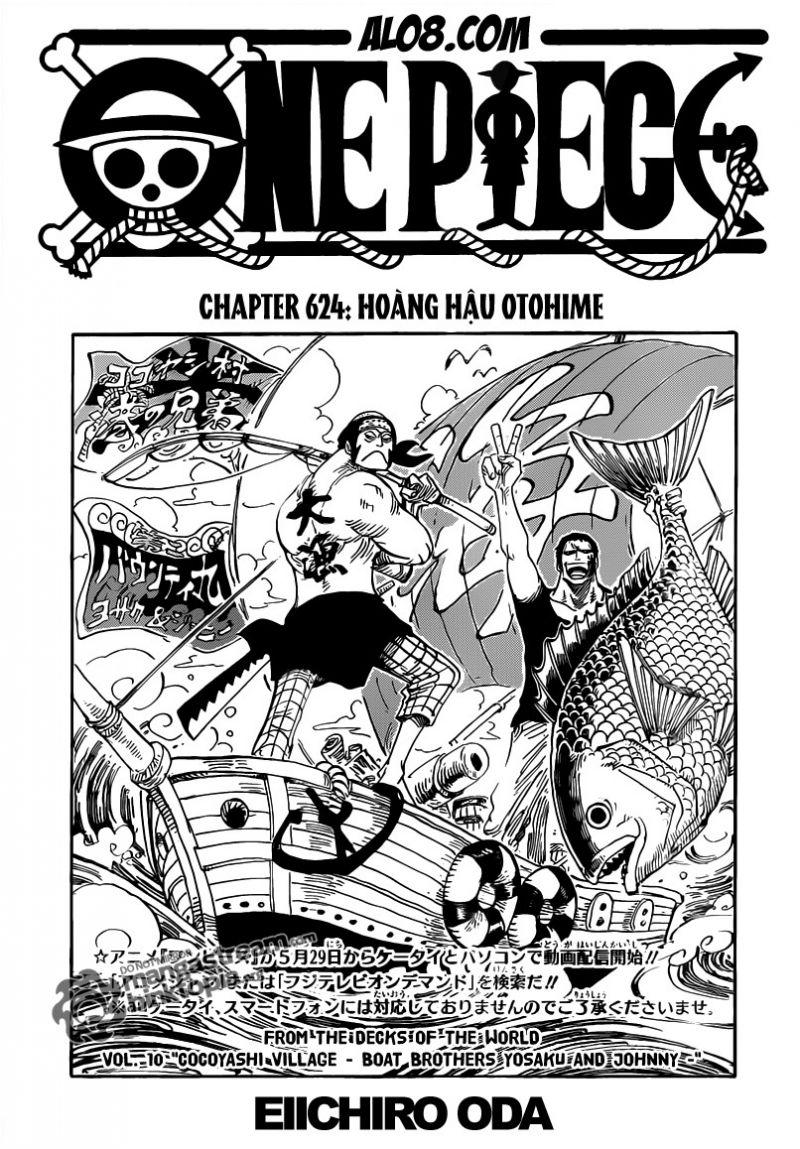 đảo hải tặc - one piece chapter 624 1