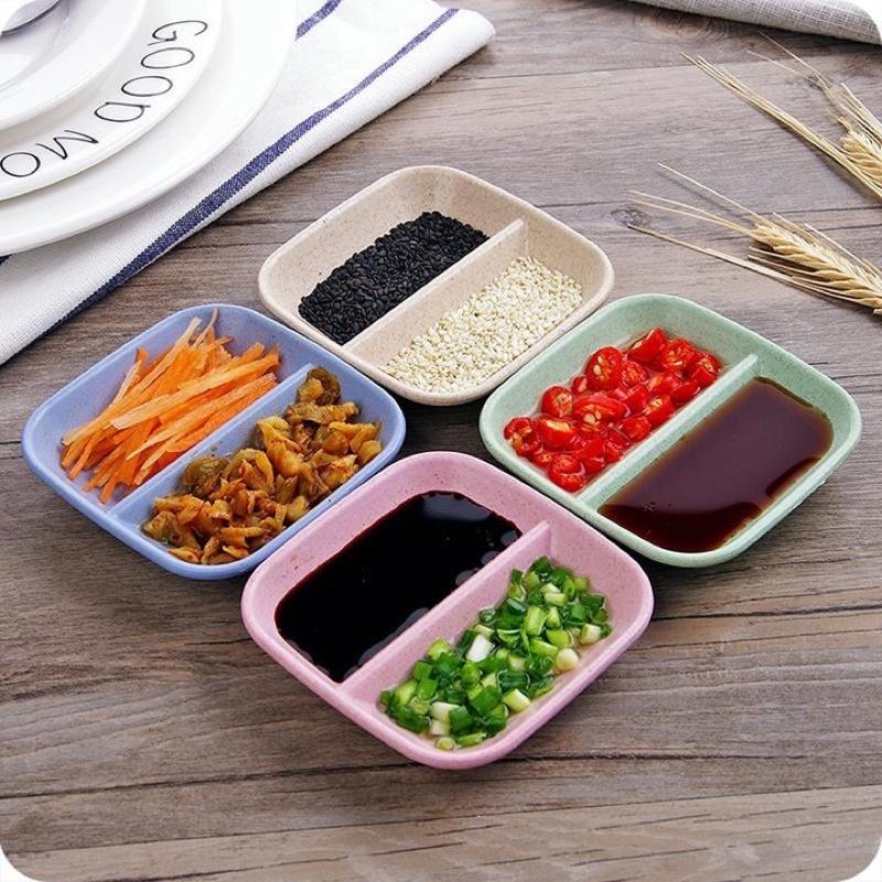 Chén Đựng Gia Vị 2 Ngăn ANHOME Tiện Lợi Giá Rẻ