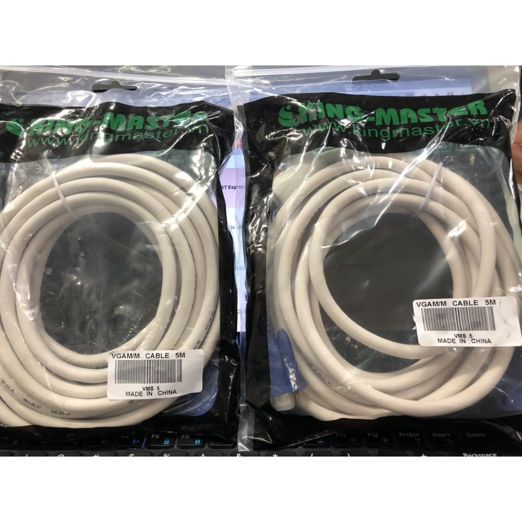 Cáp VGA KINGMASTER 5M- Hàng chính hãng