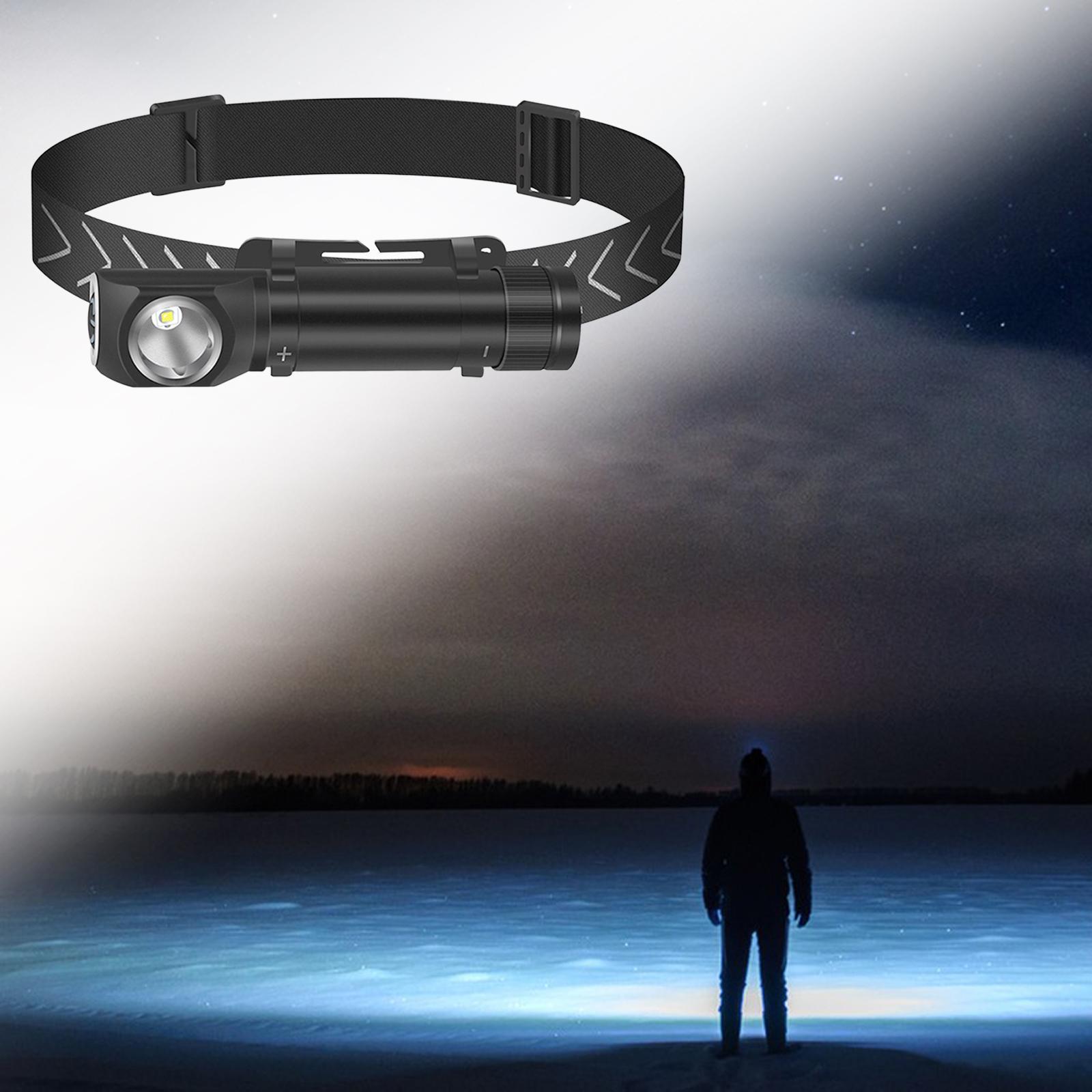 Hiking Camping Lamp Head Wear Lamp Flashlight for Camp Hunting Cycling