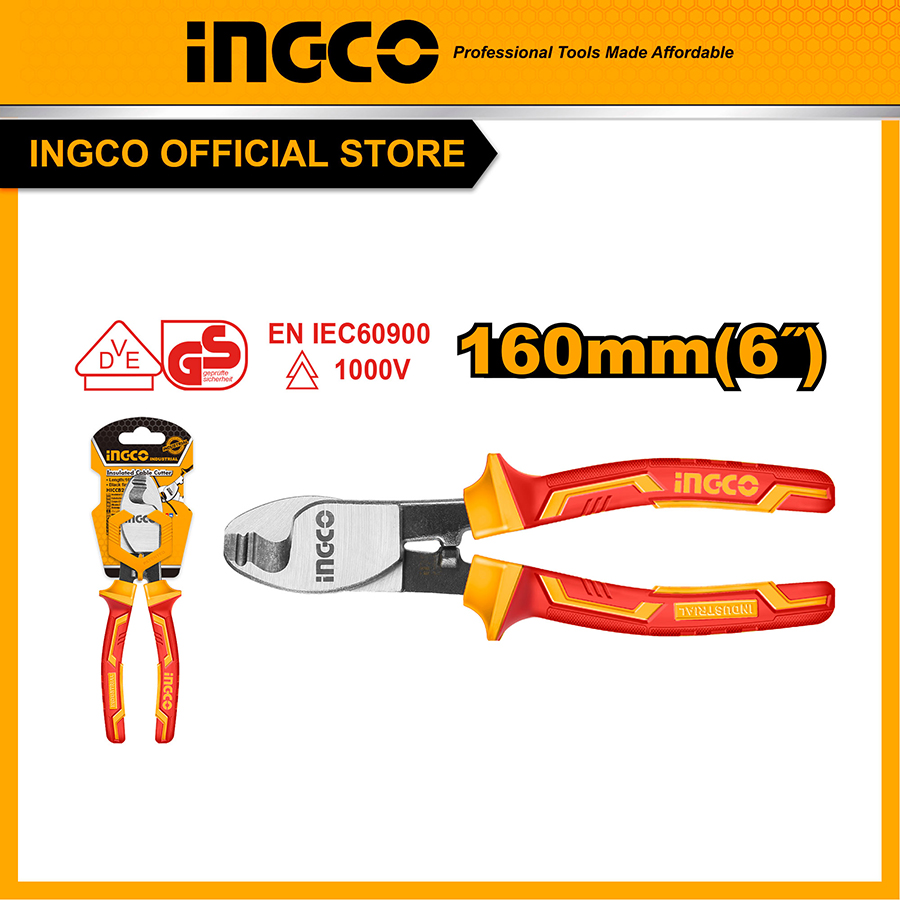 Hình ảnh Kìm tuốt dây HICCB28160 tay cầm cách điện INGCO
