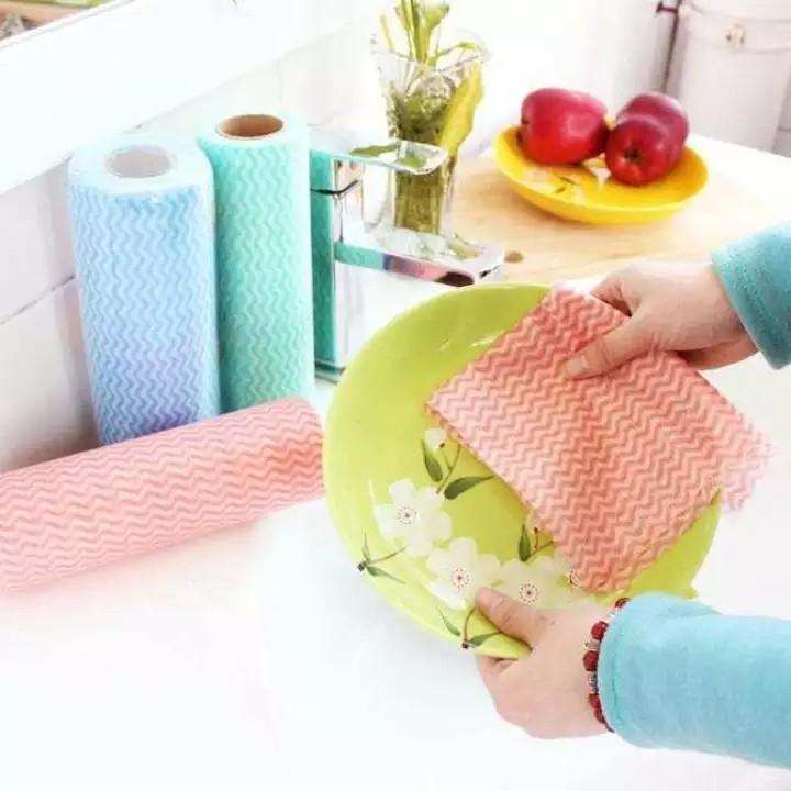 Khăn cuộn đa năng 50 cái _video