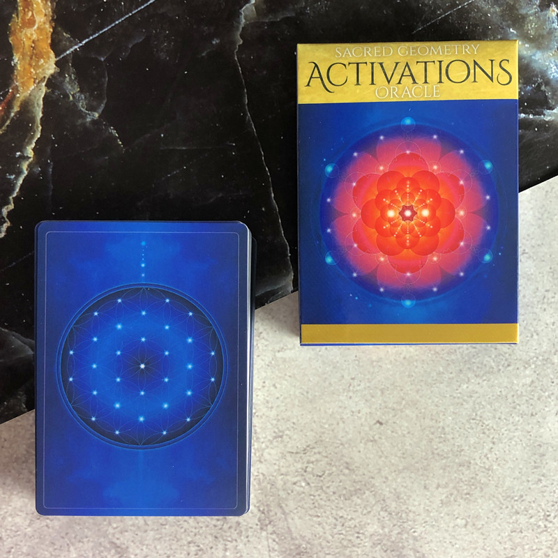 Bộ Tarot Sacred Geometry Activations Oracle Bài Bói New