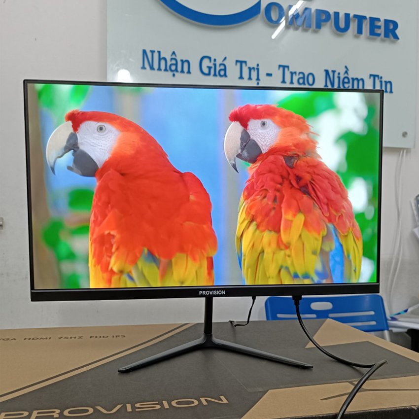 Màn hình K-vision 24 inch GM241VNG độ phân giải FUll HD 1920x1080 - Chống Lóa - Tần số 75Hz - Hàng Chính Hãng NEW FullHD