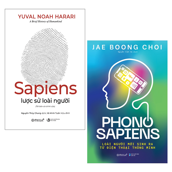 Combo Sapiens: Lược Sử Về Loài Người + Phono Sapiens: Loài Người Mới Sinh Ra Từ Điện Thoại Thông Minh