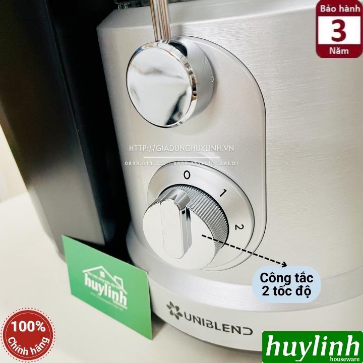 Máy ép trái cây Uniblend SS-01 - Công suất 1000W - Model mới 2023 - Phù hợp cho quán kinh doanh - Hàng chính hãng [Uni SS01]