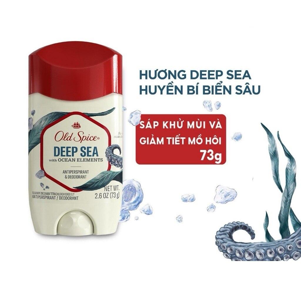 Sáp Khử Mùi Old Spice Deep Sea With Ocean Elements Antiperspirant & Deodorant 73g