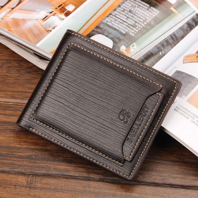 Ví da nam bóp nam mini bỏ túi kiểu ngang nam tính ngăn đựng rộng rãi N609